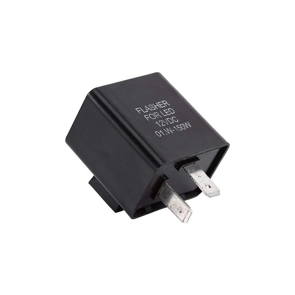 12v Motorcycle Motorbike Turn Blinker led Indicator Flasher Relay,Black 2