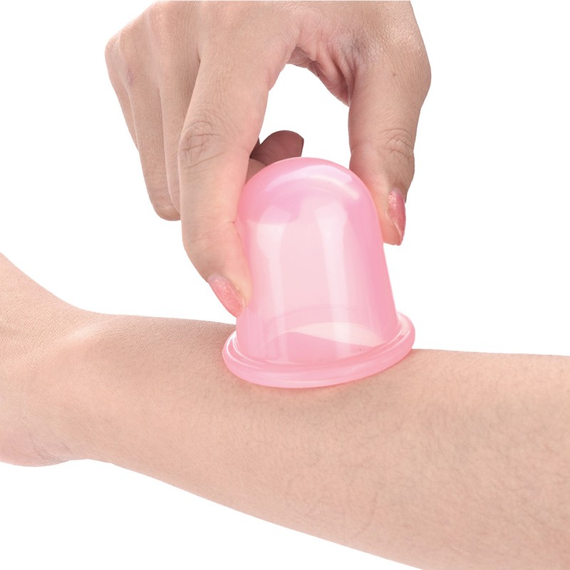 4pcs/set Silicone Vacuum Body Massage Helper Anti Cellulite Massager Cups