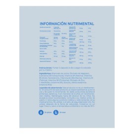 Complejo B Vitamina B12 Coq10 100 Mg Nutriadn 60 Capsulas Sabor Sin Sabor                                                                             
