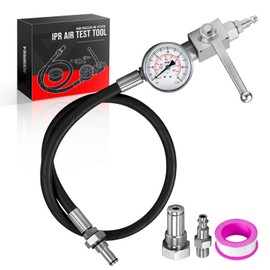 High Pressure Oil System IPR Air Test Tool Kit Compatible with Ford 6.0L 7.3L Powerstroke Diesel,with Gauge and IPR Test Fitting