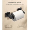 FORIOUS Toilet Paper Holder Wall Mount, Stainless Steel Rustproof Double