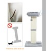 Karolpar 32" Cat Scratching Post for Indoor Cats, Sisal Cat