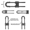 4 PACK Child Proof Sliding Cabinet Door Code Locks Baby