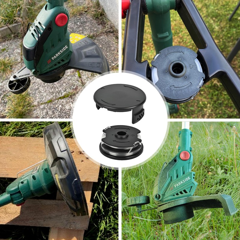 Flaveano Parkside Strimmer Line Spool 6 Spools and 1 Lid