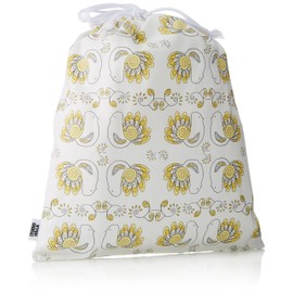 Rene Dew 15430028 Small Studio Hilla Drawstring 7.9 x 8.7 inches (20 x 22 cm), Picklinz, Yellow