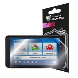 IPG for Rand McNally TND 540 LM 5" GPS Truck Navigator Screen Protector Invisible Ultra HD Clear Film Anti Scratch Skin Guard - Smooth/Self-Healing/Bubble -Free