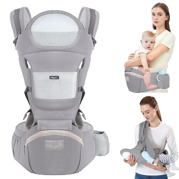 TOFFCAEA Baby Carrier, Multifunction Baby Carrier, Ergonomic, 6-in-1 Ways to