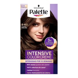 Palette Tinte para cabello color creme, castano avellana 5-63