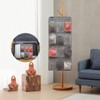 ANZORG Dual Sided Hanging Shoe Organizer for Closet with Rotating