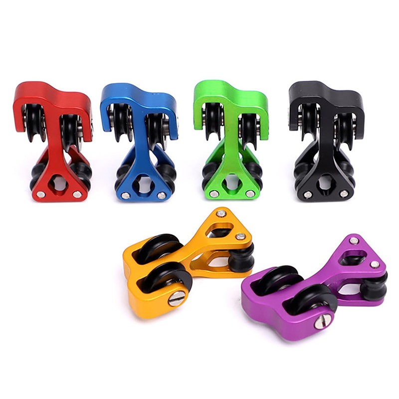 Aluminum Compound Bow Cable Slide Archery Bow String Splitter Roller