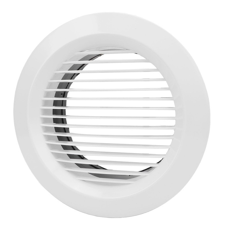 Generic Round Air Vent Louver, 6 Inch Soffit Vents, Plastic