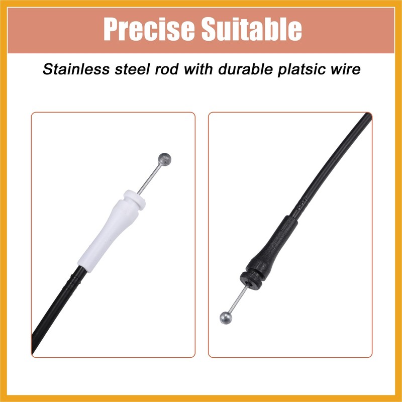Partuto Car Rear Left Barn Door Lock Cable for Ford