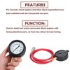TU-32-20 Compucheck Fuel System Pressure Test Gauge Fits for Cummins