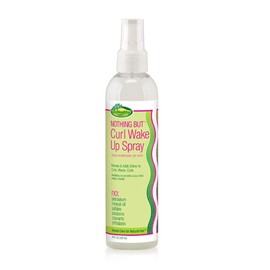NOTHING BUT Curl Wake Up Spray - Sulfate-Free Defining, Refresher Spray for Hair Detangles, Conditions, and Adds Shine for All Types of Natural, Healthy, Curly Hairs - 8 oz (Pack of 4)