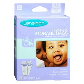 Lansinoh Breastmilk Storage Bags - 25 ct - 2 Pk