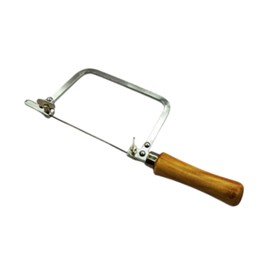 yuksok Jewelers Saw Frame Coping Saw Wooden Handle Hand Tool U Shaped Saw Frame Cutting Tool for Jewelry Making, Wood Metal Carving