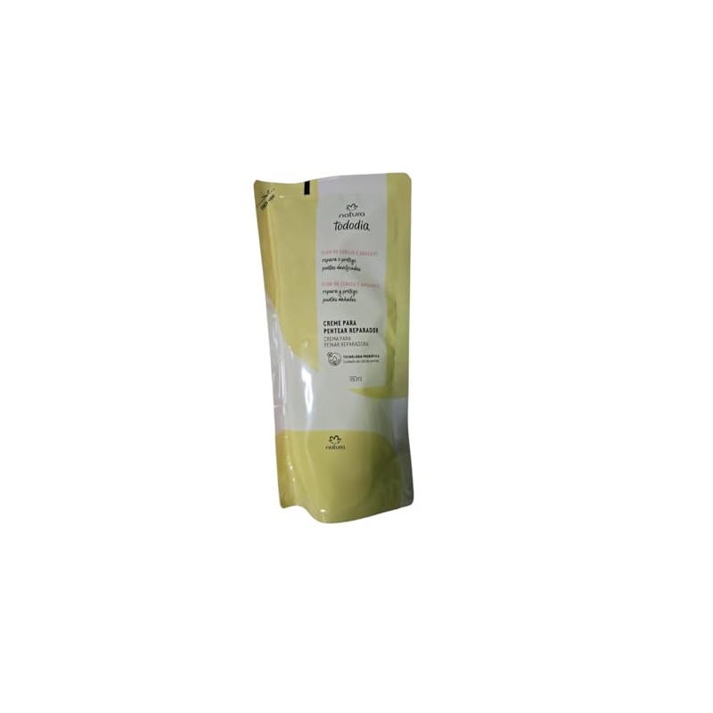 Crema para Peinar Reparadora Natura Todo Dia, Flor de Cereza