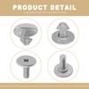 SYudwen Lower Engine Cover Pin Screws Bolts Splash Shield Hardware