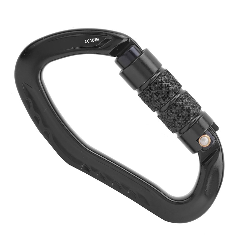 Outdoor Rock Climbing Carabiner Aluminum Alloy Auto Locking Safety Buckle