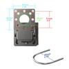 WiTi Antirust Mounting Adapter for Wall and Post Installation Adjustable