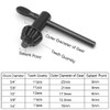 Famgee Replacement Drill Chuck Key Wrench Electric Drill Clamping Tool