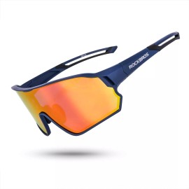 Not Applicable ROCKBROS Polarized Sunglasses UV Protection for Women Men Cycling Sunglasses
