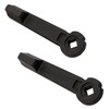 1 Pair of Replacement Patio Door Handle Lever Set 7mm