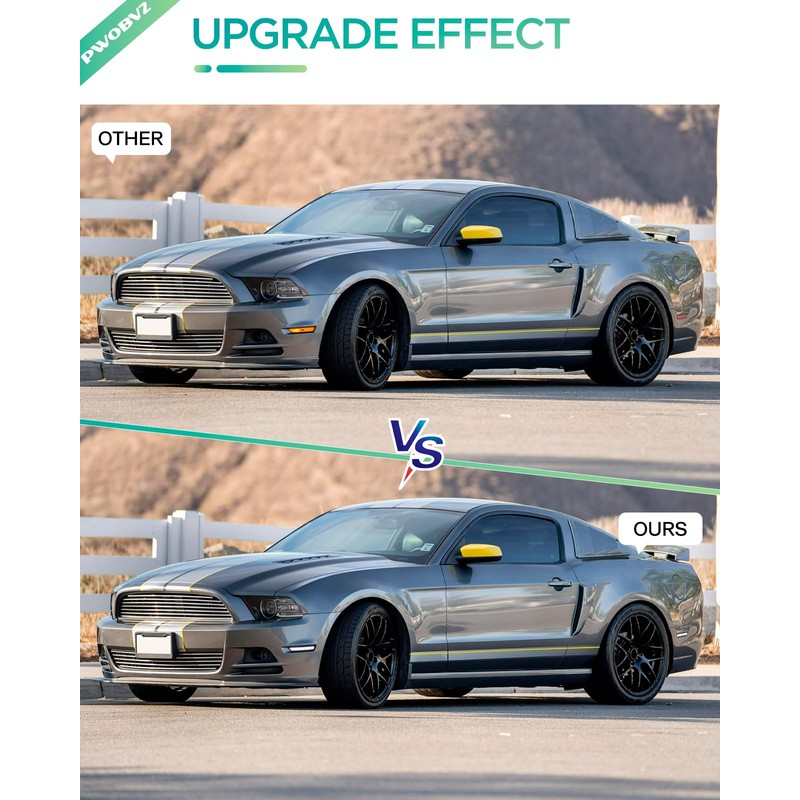 PWOBVZ Dynamic Front & Rear White Side Marker Lights Compatible