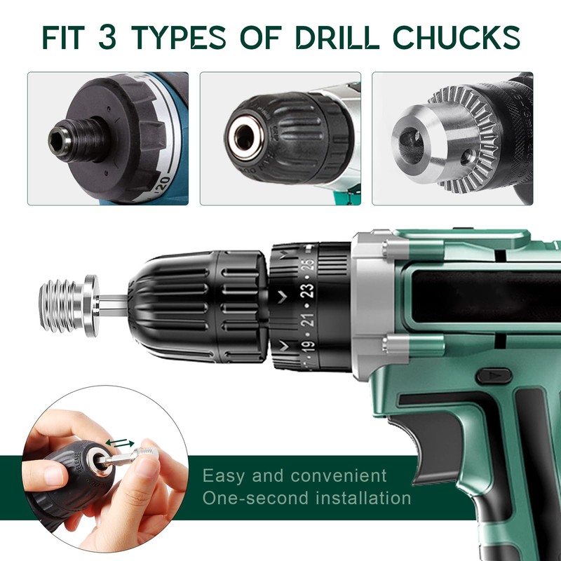 Power Scrub Pads Drill Attachment, GOH DODD 15 Pieces 5