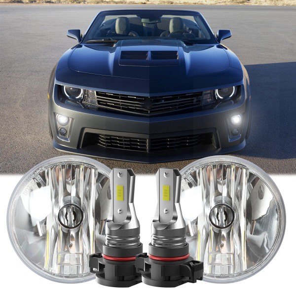 SHENKENUO 2010-2013 For Chevy Camaro Front Bumper Fog light Driving