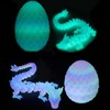 YouXiaor Dragon Egg, 2 Pieces Bright 3D Printed Dragon Egg,