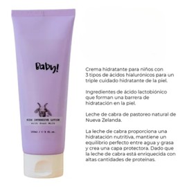 Crema Hidratante Leche de Cabra Skin Care Korea K-Beauty 150ml | Hidratación Profunda | Para Todo Tipo de Piel | Día y Noche | Sin Parabenos ni Sulfatos