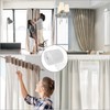 XoeLLe 10M Curtain Tape, Curtain Accessories, White Nylon Drapery