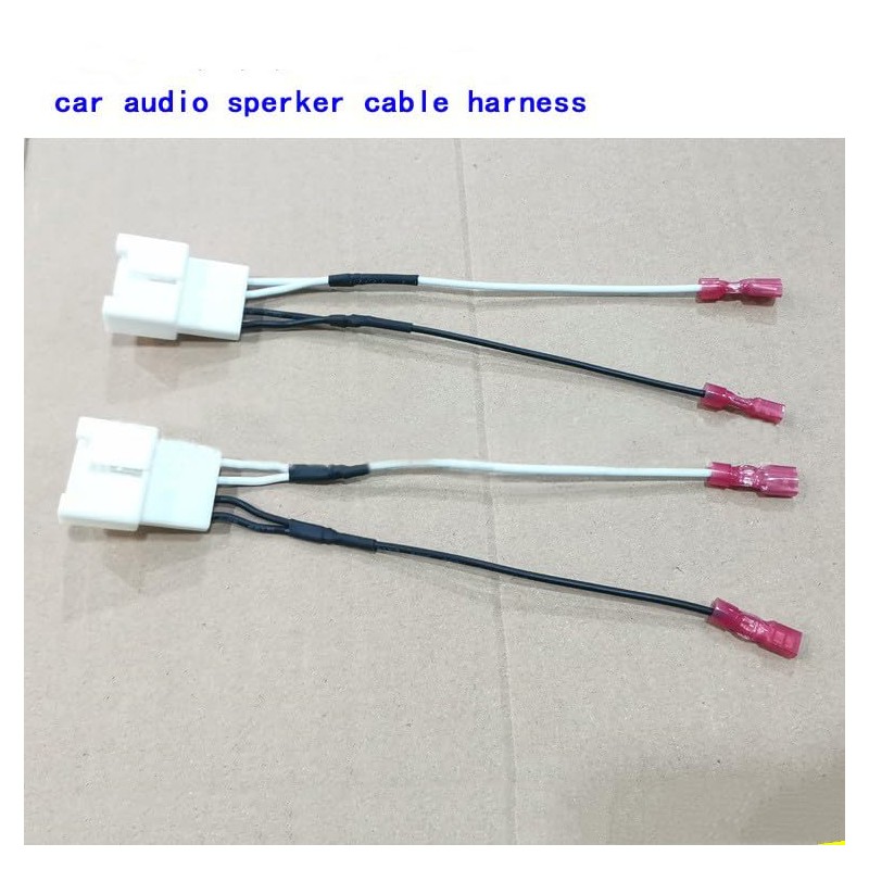 MACHSWON 2pcs Car Speaker Connector Wire Harness Adapter Connector for