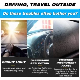 JJMY For Ford Maverick 2022 2023 2024 2025 Car Dashboard Mat Non-Slip Dash Cover