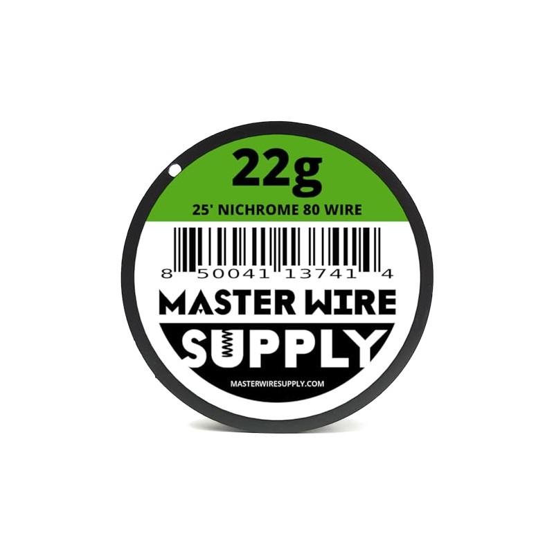 Nichrome 80-25' - 22 Gauge Wire - 25ft - 0.65mm