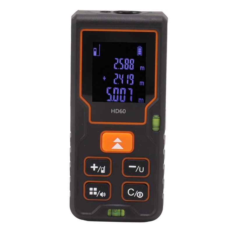 Laser Distance Meter High Accuracy Portable Handheld Rangefinder for Engineering