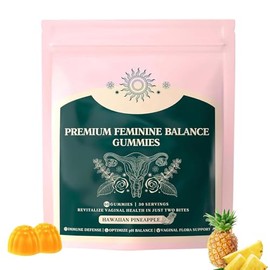 Hawaiian Pineapple Vital Source Feminine Gummies,Sealed for Freshness and Convenient Storage L