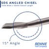 2 PACK - SDS Plus Chisel 165mm x 75mm Wide