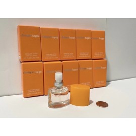 Clinique 10 Clinique Happy Perfume Spray 0.14 fl oz 4ml Mini Travel Size