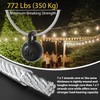 hannger 1/8" Wire Rope Kit, 100 Ft PVC Coated Steel