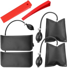 Mounting Cushion Air Wedge Pump Pack of 4: HOMURY Air Cushion Lifter, Window Mounting, Load up to 200 kg, Pneumatic Tensioner, Expansion Cushion for Car, Mounting Aid, Window, Inflatable Lifting