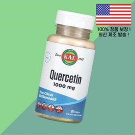 KAL Quercetin Quercetin Quercetin 1000mg 60 Tablets Quercetin 60 Tablets / 칼 KAL 퀘르세틴 케르세틴 쿼세틴 퀘세틴 1000mg 60정 Quercetin 60 Tablets