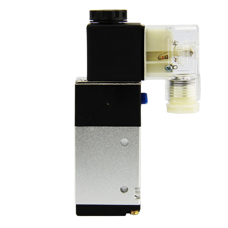 U.S. Solid 1/4inches NPT 3 Way 2 Position Pneumatic Electric