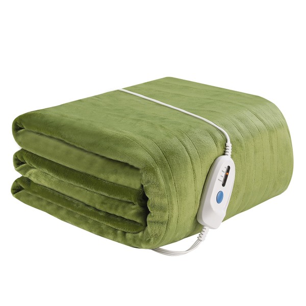 Electric Blanket 72'' x 84'' Full Size Soft Heated Blanket