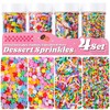 Rainbow Sprinkles Edible Dot Sprinkles, 11.3oz/320g Ice Cream Sprinkles with