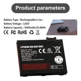 5000mAh W-20 Battery for W-20 Netgear Nighthawk 5G WiFi 6 Mobile Hotspot Pro by AT&T W-20 M5 MR5000 MR5100 MR5200 MR5200-100EUS W-20 High Capacity (Only)