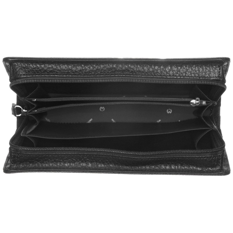 Mirashawn 197206 Nero Black Second Bag, Black