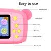 Kids Camera Children Portable Cute Cartoon Funny Digital Video Camera