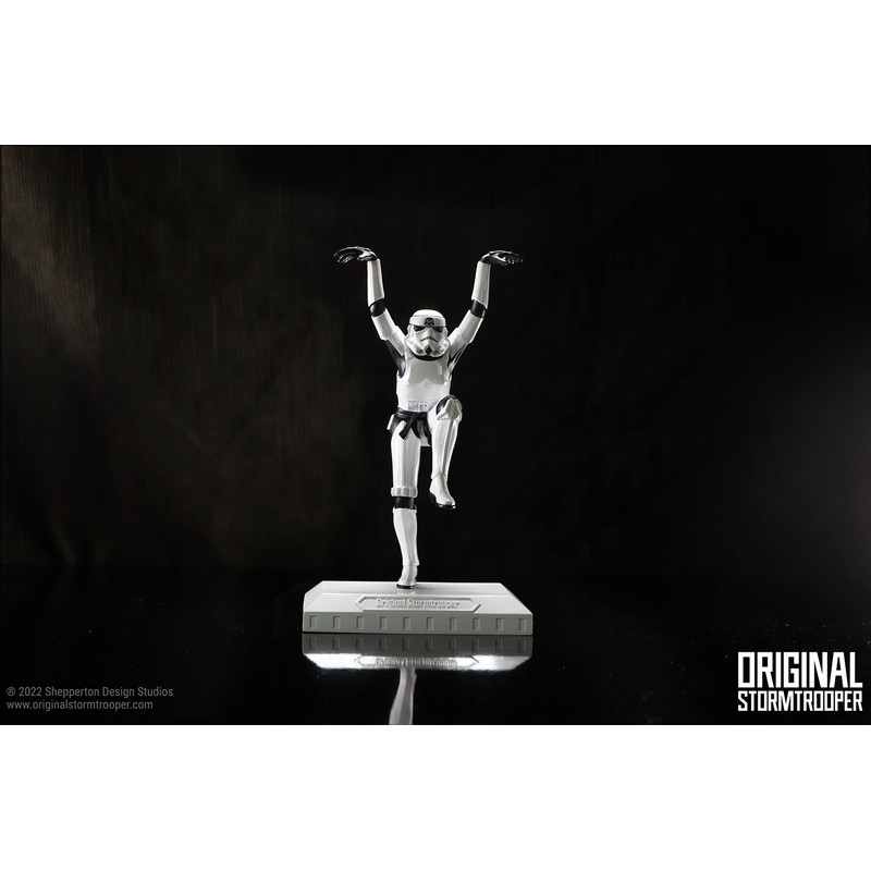 Nemesis Now 公式ライセンス ストームトルーパー クレーンキック ホワイト 20.5cm